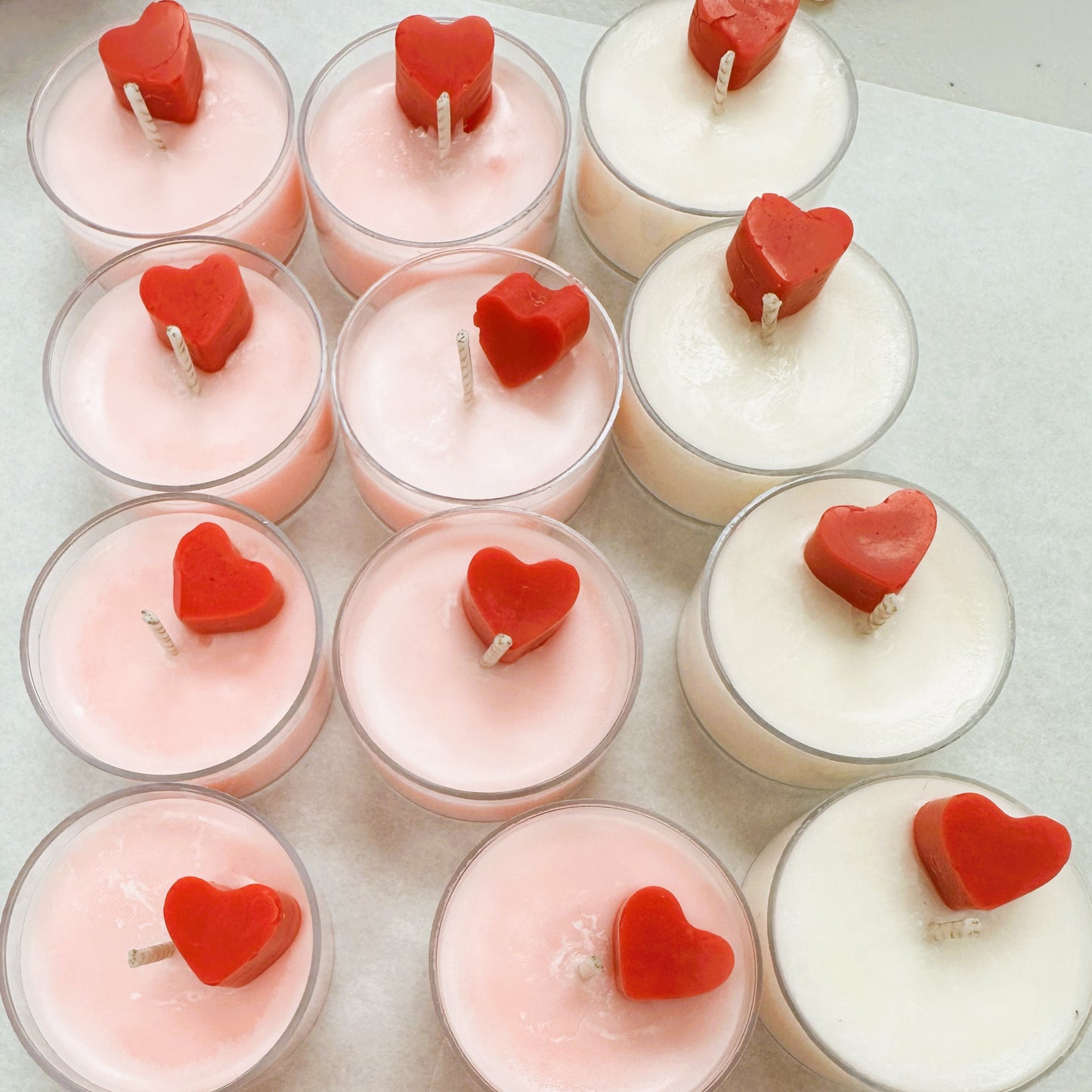 Mini Cake Tealight Candle set ( 4 or 6)